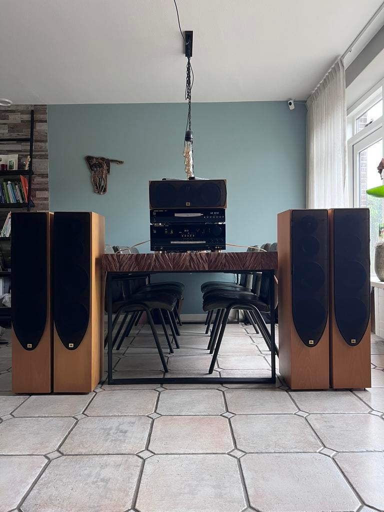 JBL Ti 600 Vloerstaande Speakers - Hoogwaardig Geluid, Ophalen, Gebruikt, JBL, 120 watt of meer