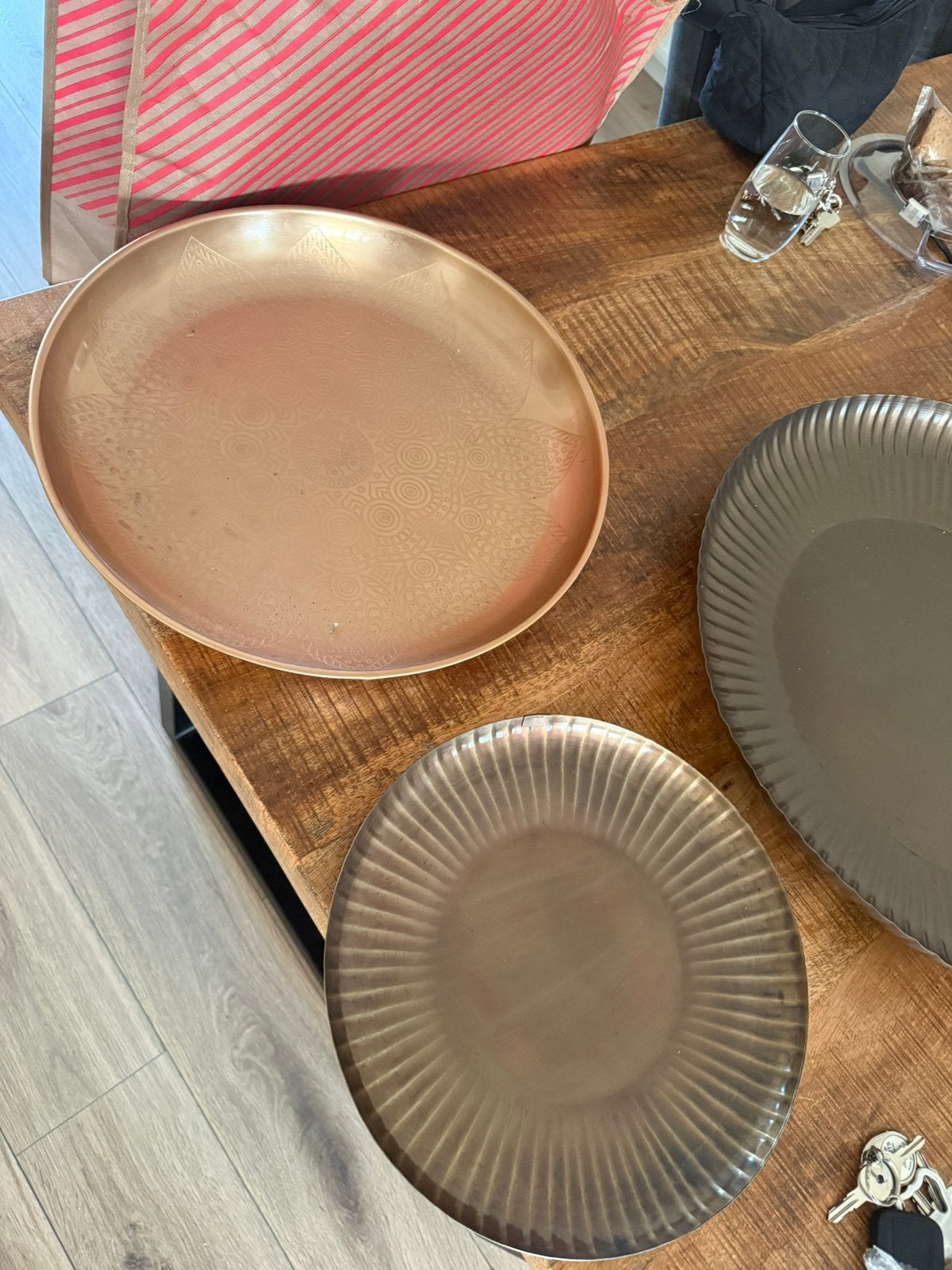 Diverse decoratie schalen, Ophalen, Zo goed als nieuw, Rond