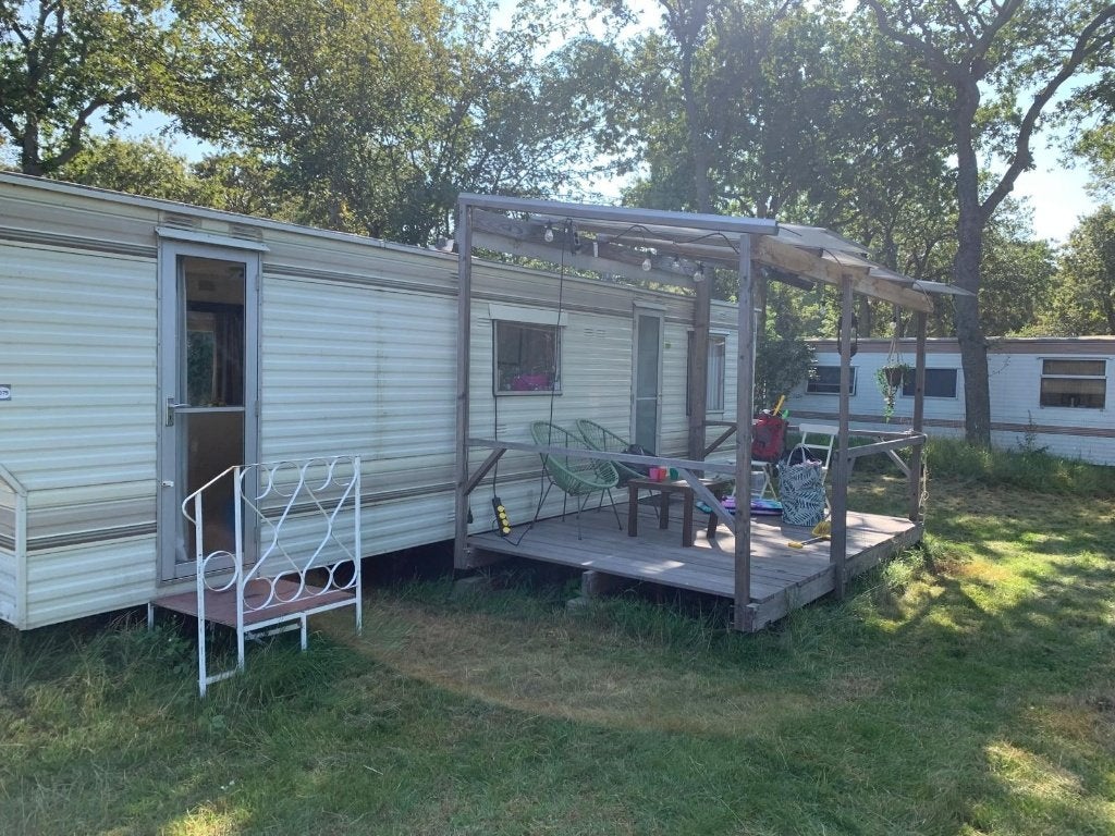 Houten veranda - hardhouten vloer, Ophalen, Gebruikt, Veranda