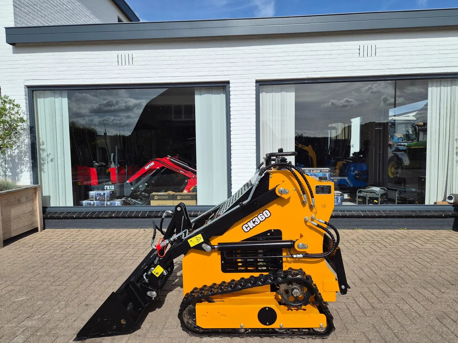 Case Skidster ramrod diesel loader (bj 2026), Graafmachine