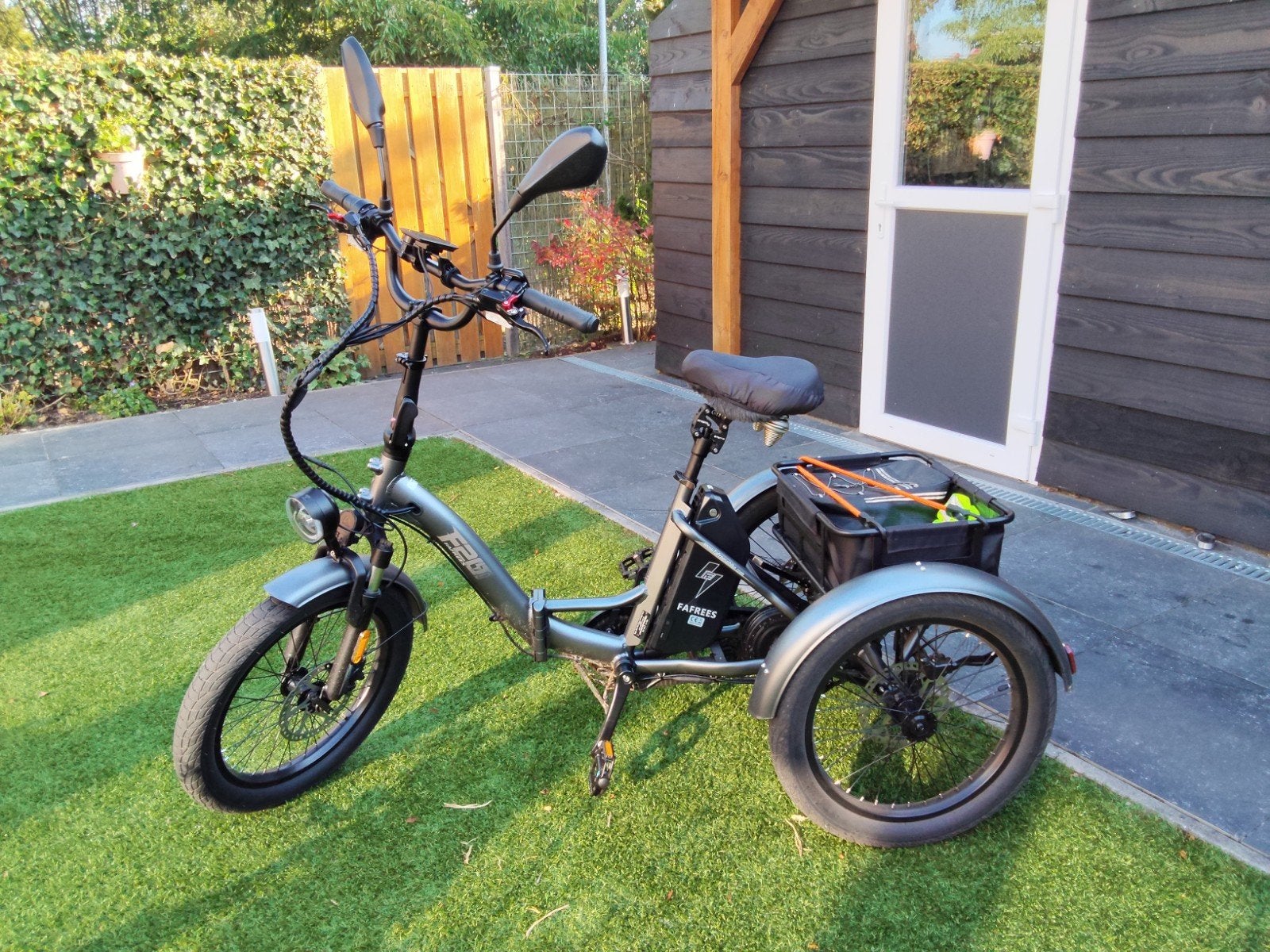 Fafrees F20 mate. driewieler gunblack 30km p/u, Overige merken, Nieuw, Ophalen of Verzenden, 47 tot 51 cm