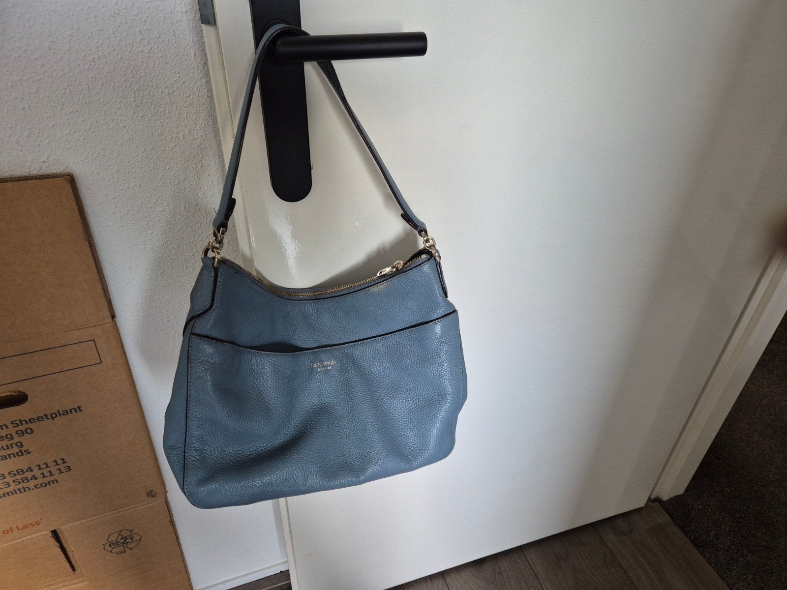 mooie blauwe tas, Ophalen of Verzenden