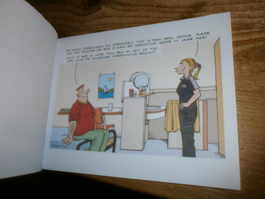 de rechter kopzorgen en hoofdzaken speciaal voor Veenhuizen, Boeken, Eén stripboek, Ophalen of Verzenden, Nieuw