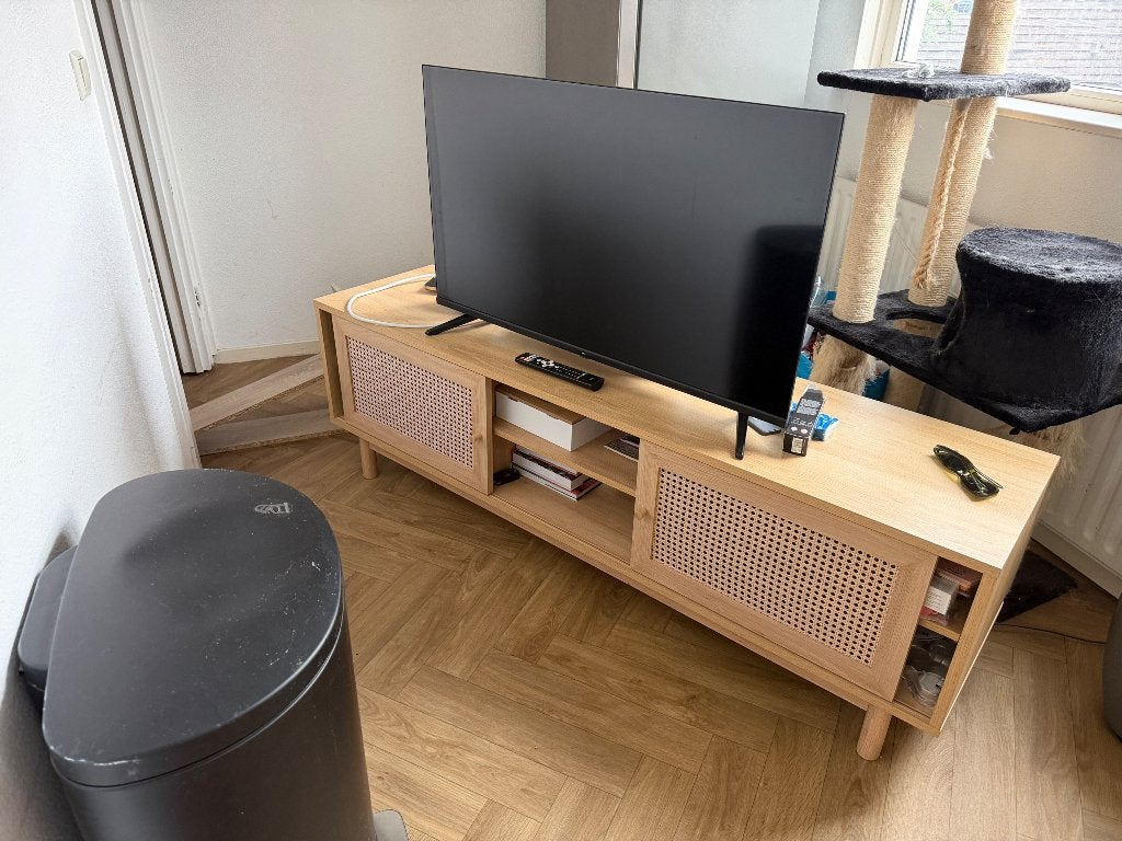 Tv meubel JYSK, Huis en Inrichting, Ophalen, Gebruikt, 150 tot 200 cm, Minder dan 100 cm