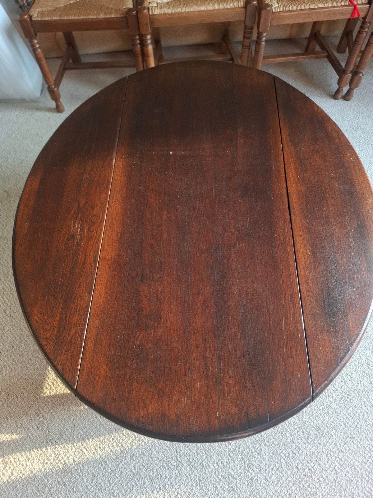salontafel, Ophalen