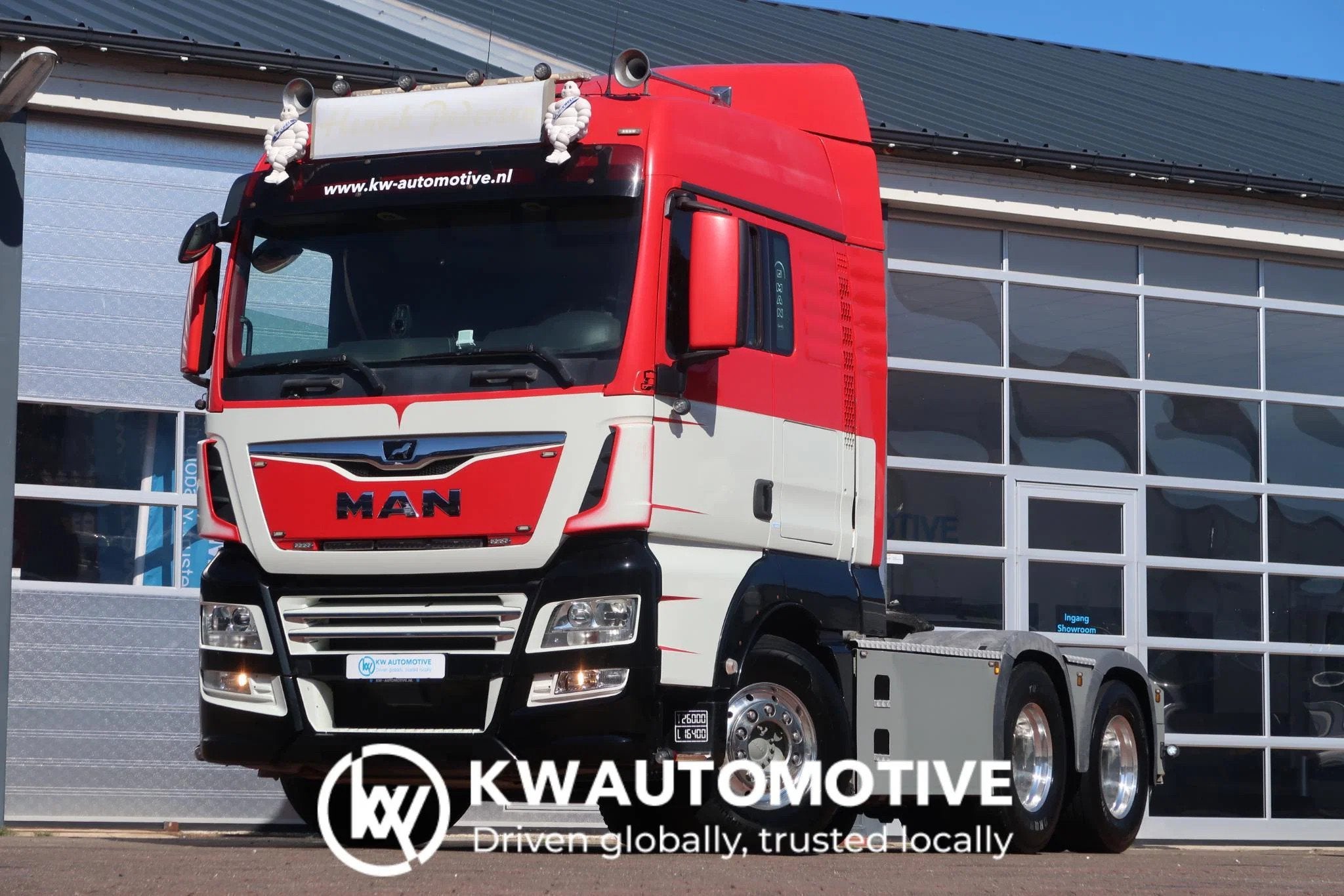 MAN TGX 28 640/ 6X2-2/ FULL AIR/ HYDRAULICS/ ALCOA/, Automaat, Euro 6, MAN, Leder