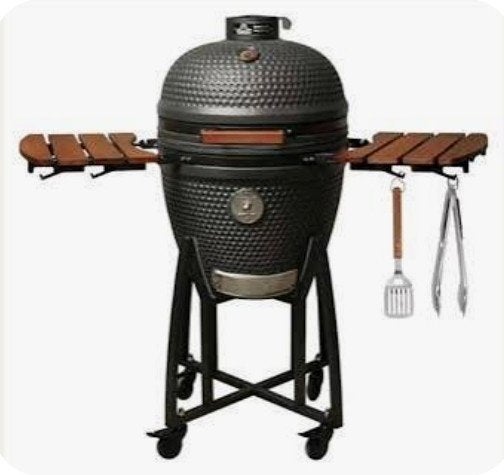 BigBear KAMADO XL Black BBQ, Tuin en Terras, Houtskoolbarbecues, Ophalen, Nieuw