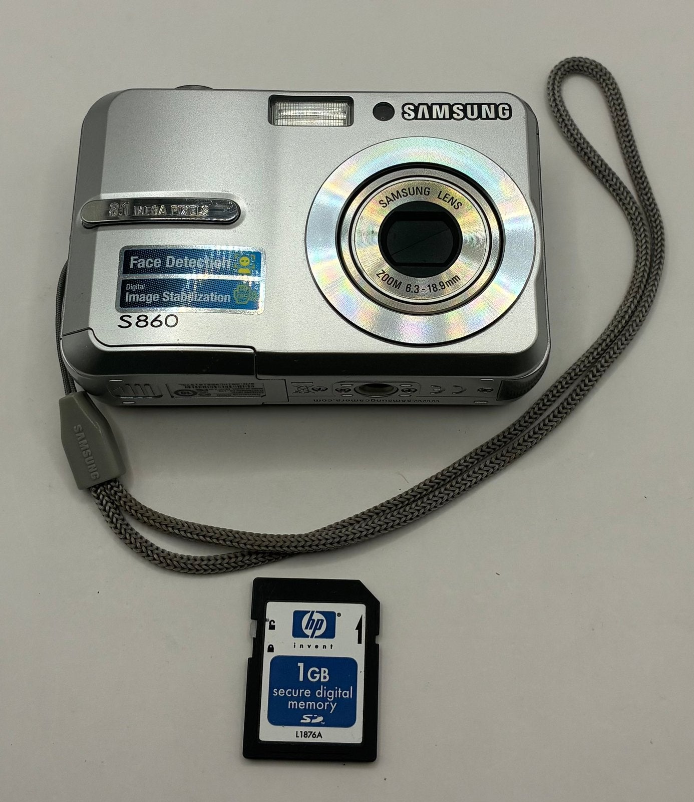 Samsung S860 - compact camera, Ophalen of Verzenden, Zo goed als nieuw, Samsung, 8 keer of meer