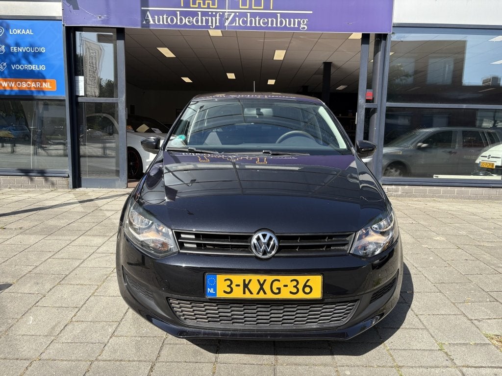 Volkswagen Polo 1.2 TSI BlM. Edition CARPLAY -NAVI- ORG NL A, Euro 5, 4 cilinders, Zwart, Origineel Nederlands