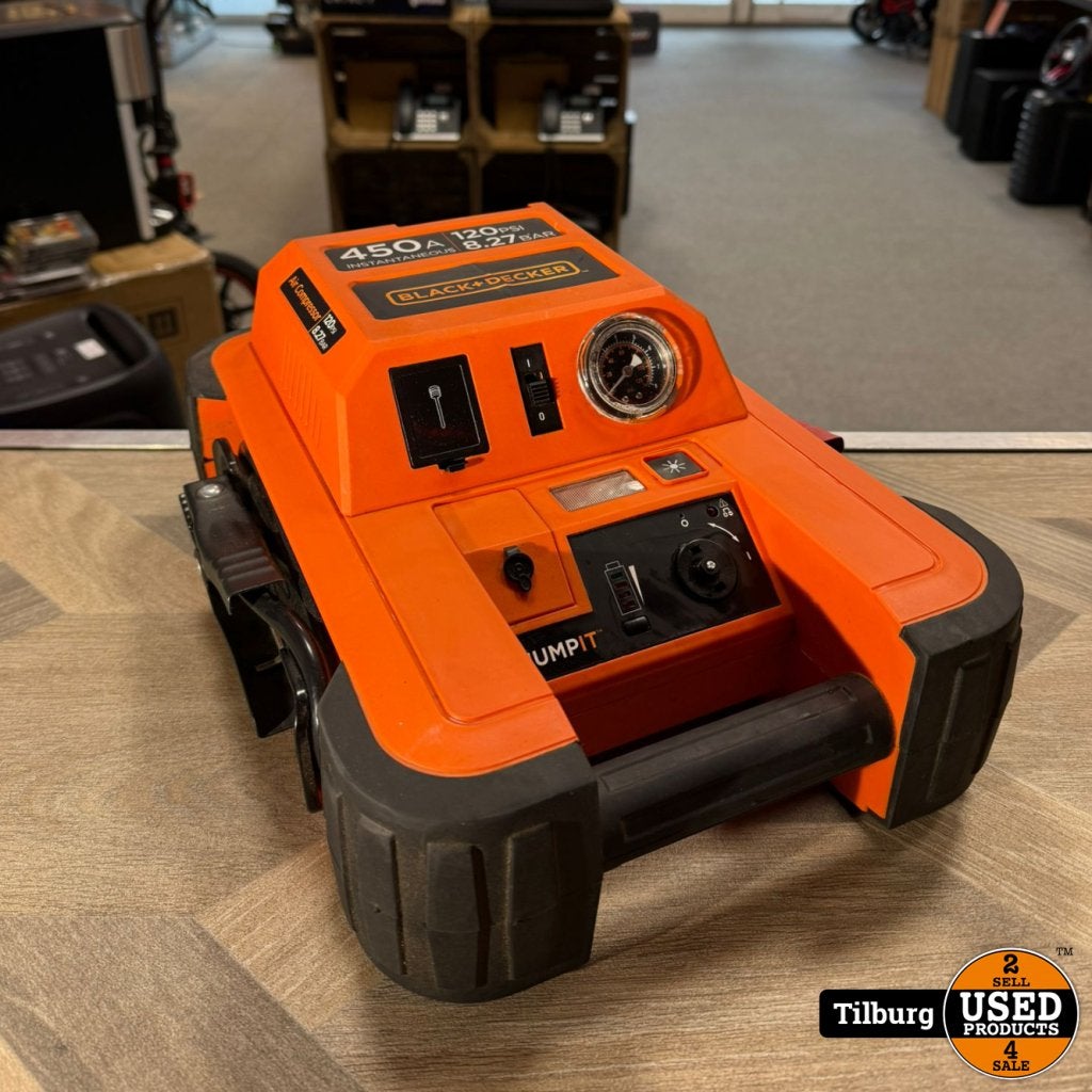 Black&Decker BDJS450I Jumpstarter | Nette staat met gara, Flex Ltd., Gebruikt, https://flex.com/contact-us, Nobelstraat 10, 5807 GA Oostrum