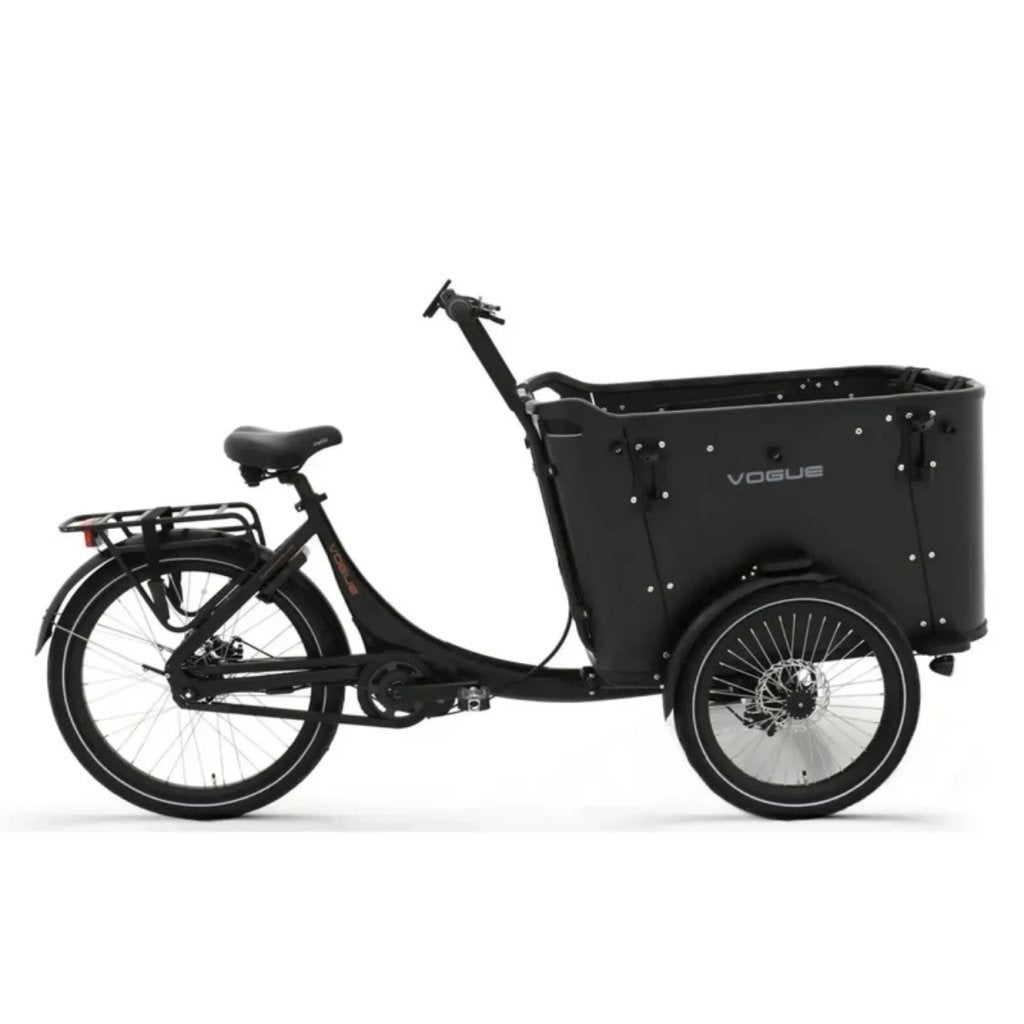 Vogue Superior 3 Deluxe Mat Zwart Bakfiets | Nieuw + factuur, Flex Ltd., Nieuw, https://flex.com/contact-us, Nobelstraat 10, 5807 GA Oostrum LB, Limburg, Nederland