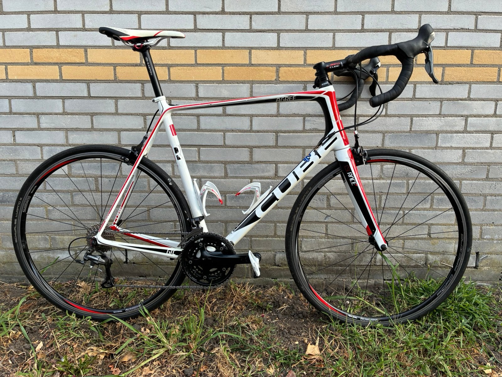 Cube Agree GTC, 64 cm, carbon, Ultegra racefiets, 28 inch, Gebruikt, Carbon, Velgrem
