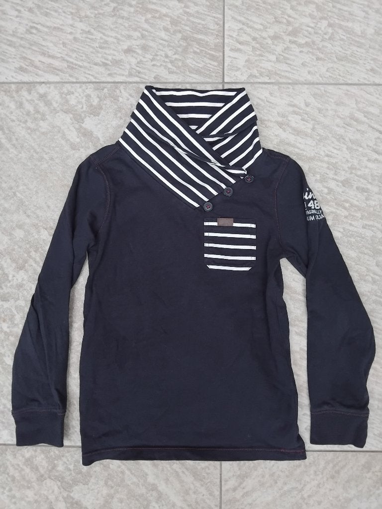 Pointer sweater trui donker blauw maat 140 truitje, Trui of Vest, Ophalen of Verzenden, Zo goed als nieuw, Pointer