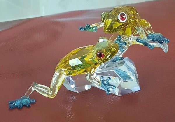 Swarovski kikkers nieuw, Verzamelen, Swarovski, Ophalen of Verzenden, Nieuw, Figuurtje
