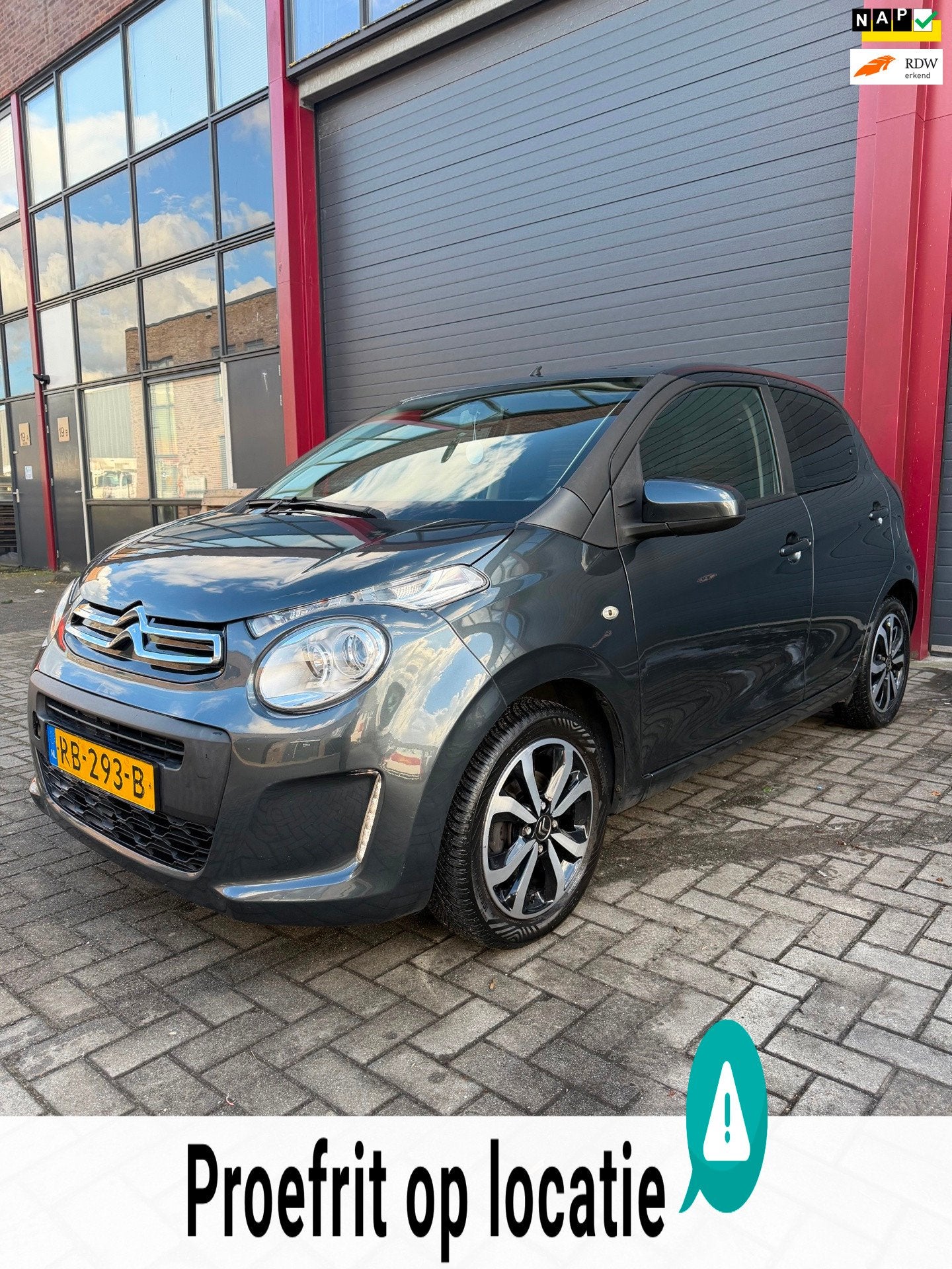 Citroen C1 1.0 e-VTi Feel APK NWE | NAVI | AIRCO | VELGEN |, Auto's, Citroën, Voorwielaandrijving, Stof, Gebruikt, 4 stoelen