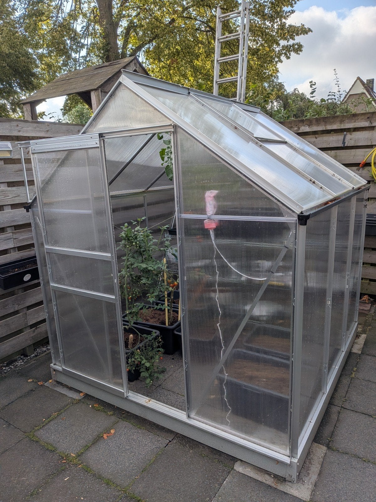 Tuinkas 2x2m van Lidl - Ophalen, Tuin en Terras, Ophalen, Kweekkas, Aluminium, Polycarbonaat