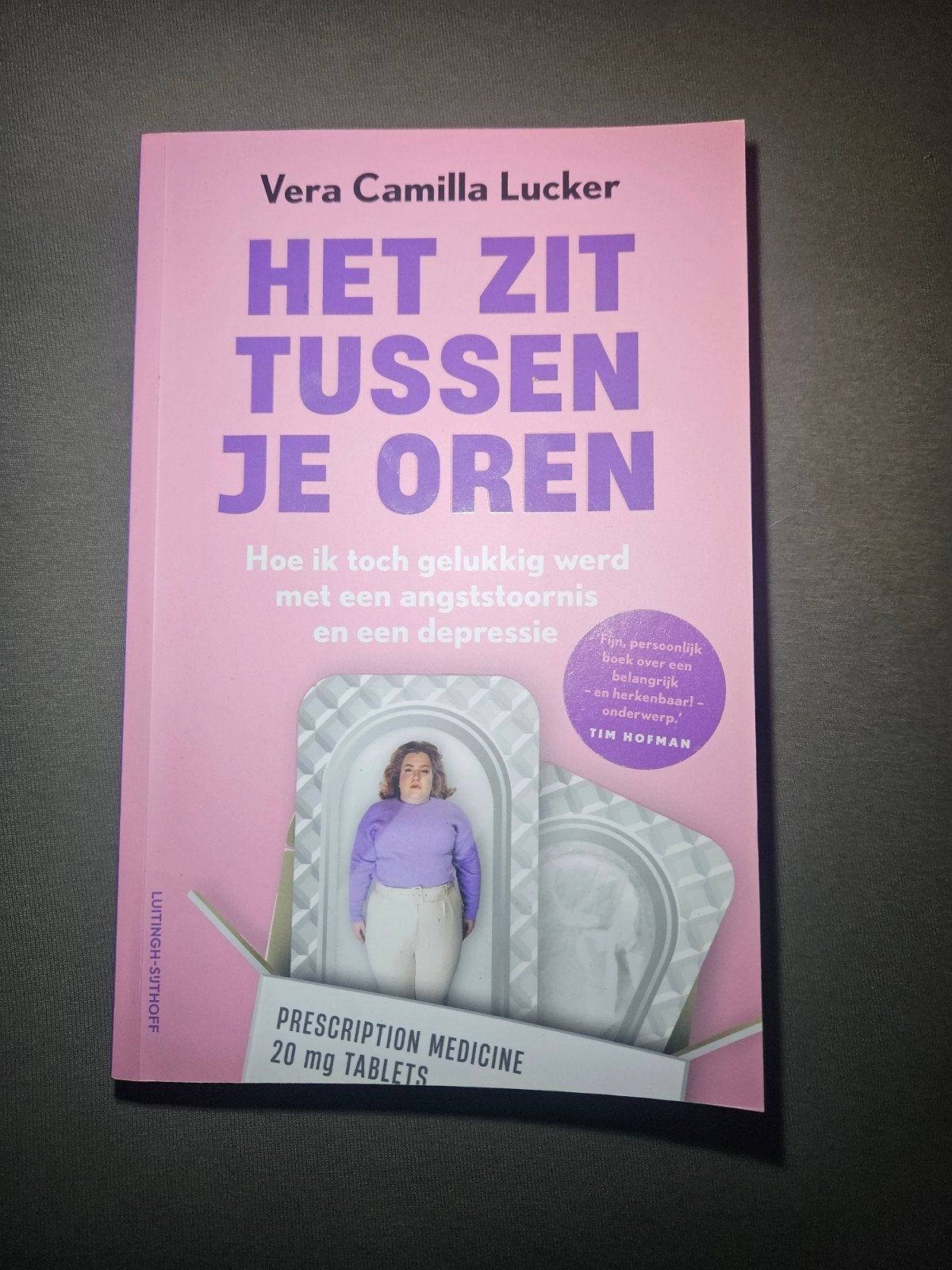 het zit tussen je oren boek, Boeken, Ophalen of Verzenden, Gelezen