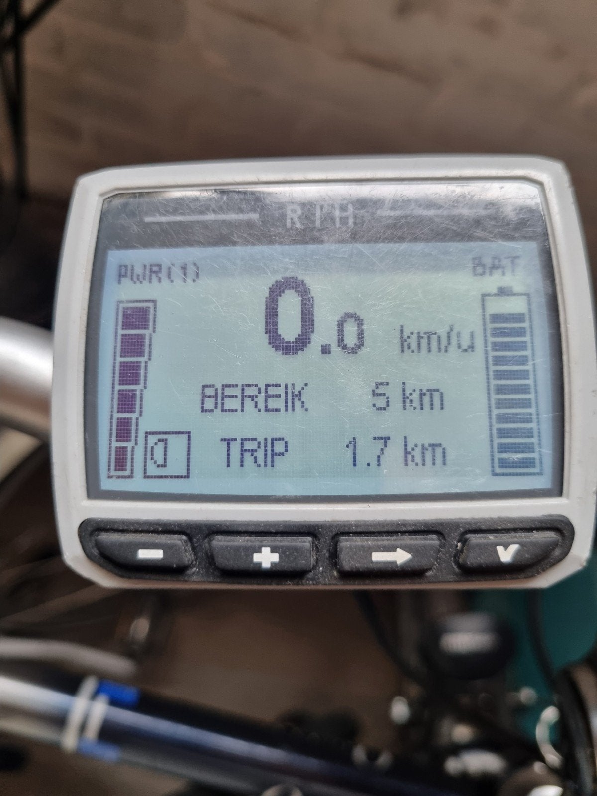 Elektrische fiets display RIH omega, Ophalen of Verzenden, Zo goed als nieuw
