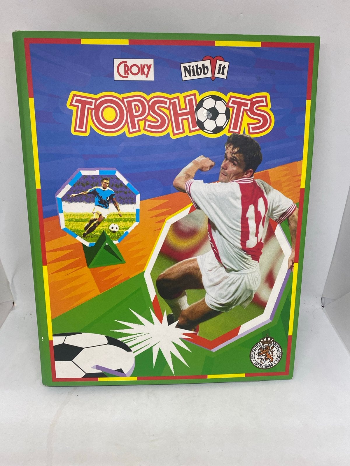 Vintage Croky Nibb-it TopShots voetbalalbum 1995-1996, Verzamelen, Gebruikt, Info@croky.be, Croky, Overige binnenlandse clubs
