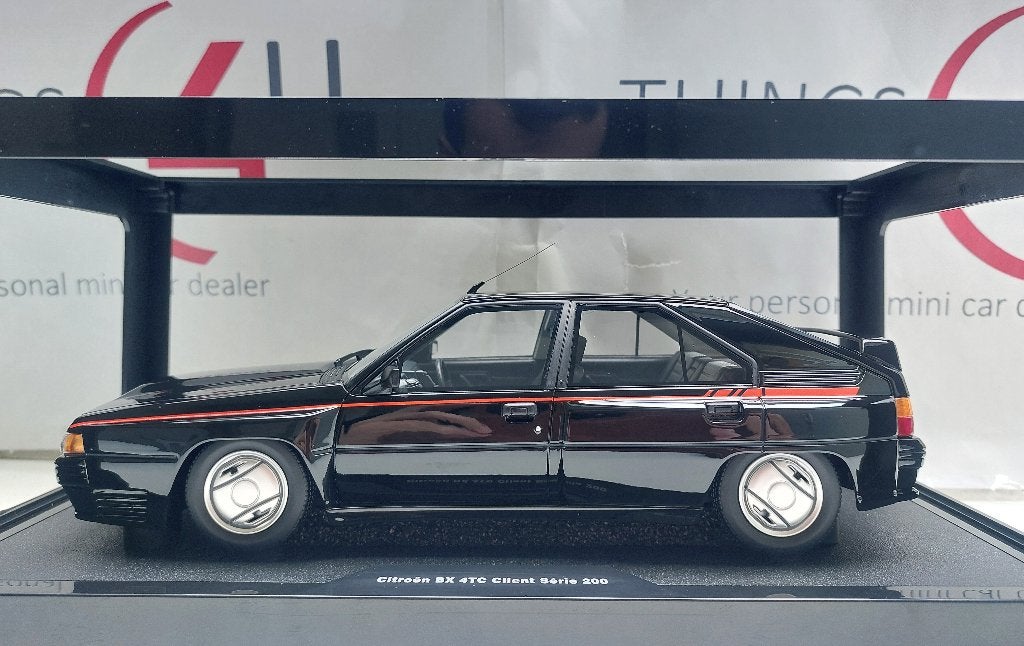 Ottomobile 1:18 Citroen BX 4TC Serie 200 zwart 1985 nieuw, Ophalen of Verzenden, Nieuw, Auto, OttOMobile