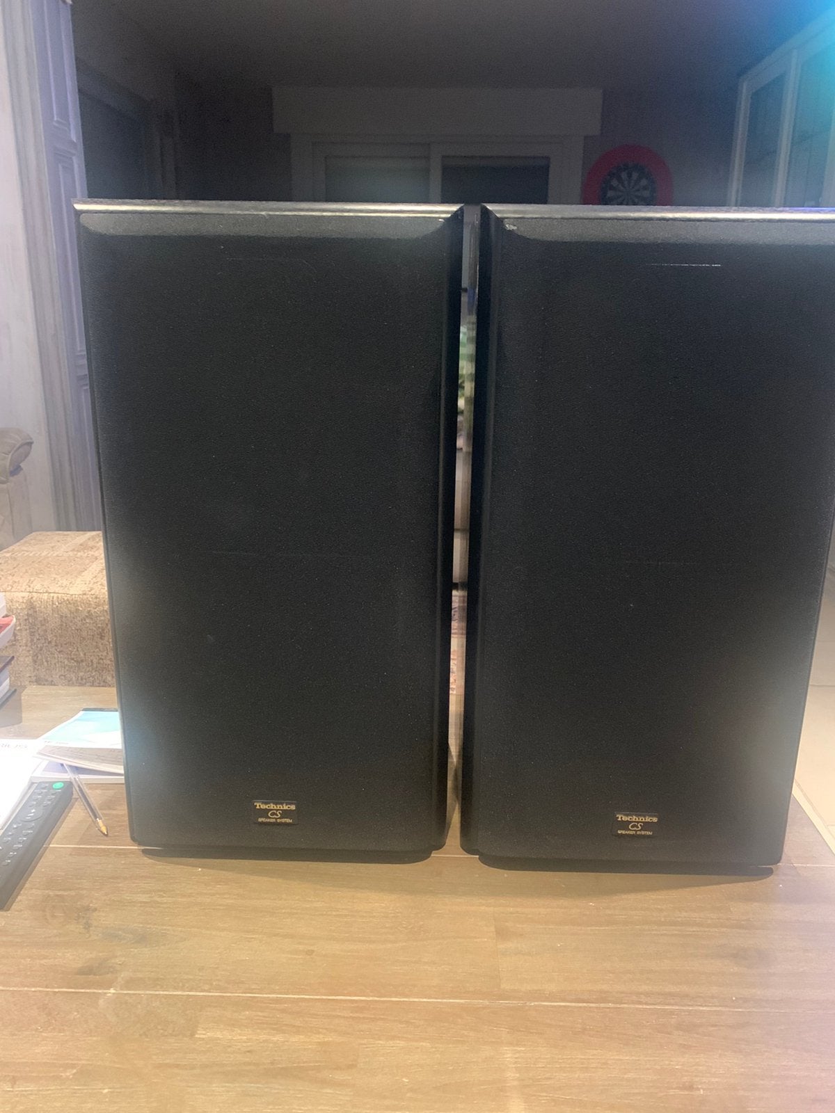 Luidsprekers technics, Ophalen of Verzenden, Zo goed als nieuw, Front, Rear of Stereo speakers, Overige merken