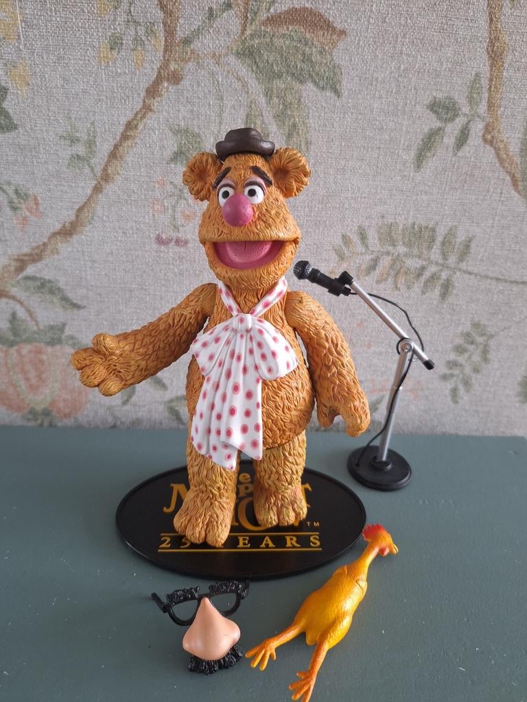 Palisades Muppets Fozzie Bear. 2002., Verzamelen, Poppetjes en Figuurtjes, Ophalen of Verzenden, Zo goed als nieuw
