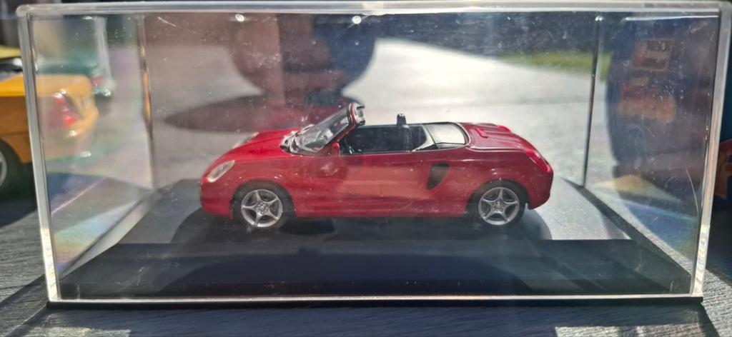 Minichamps Toyota MR2 Spyder Modelauto Rood, Hobby en Vrije tijd, Ophalen of Verzenden