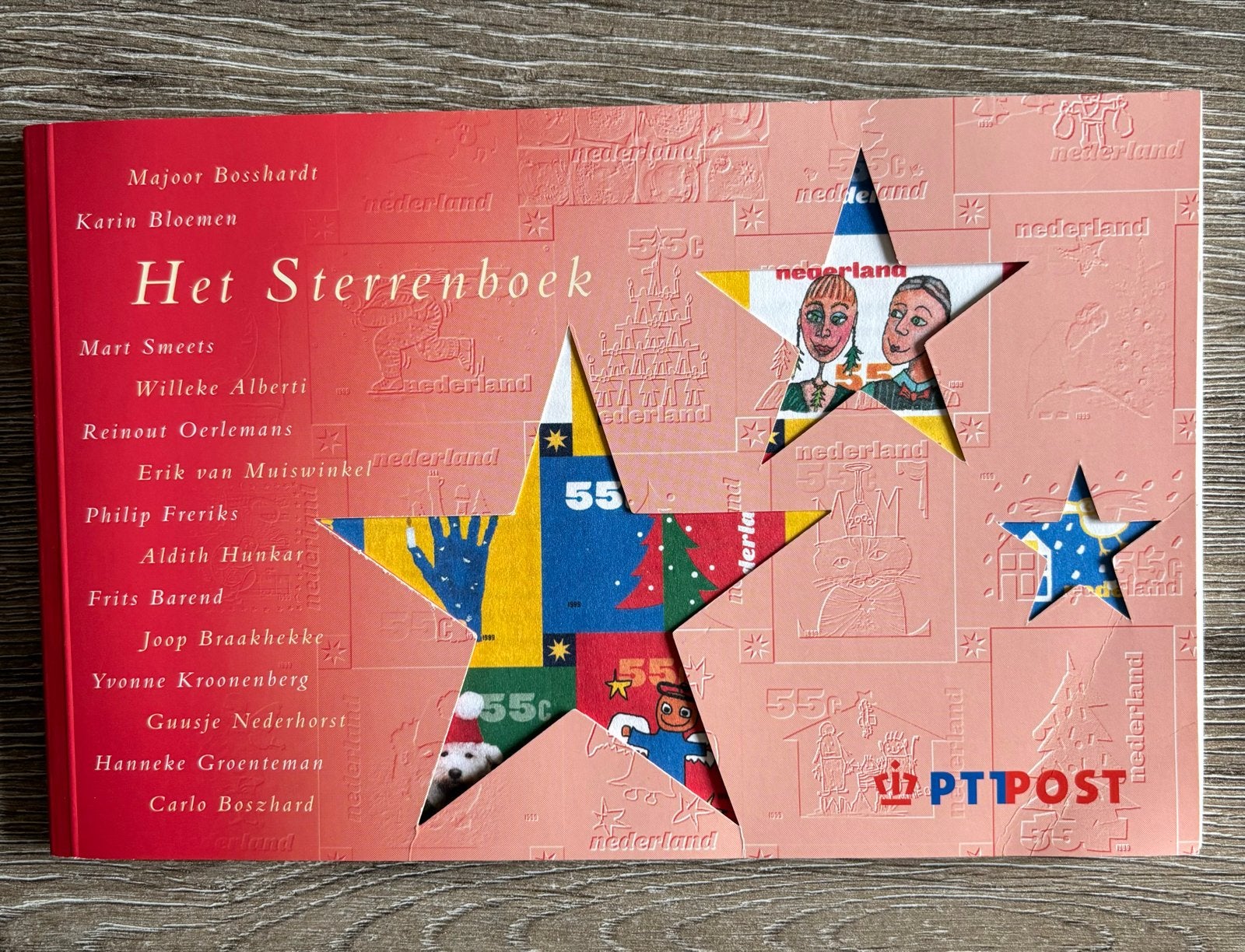 Het Sterrenboek PTT Post 1999 - Incl 3 vellen decemberzegels, Ophalen, Na 1940, Postfris