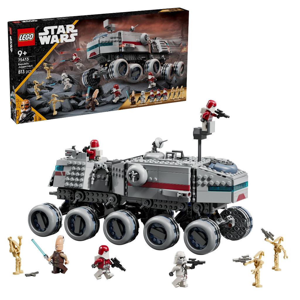 LEGO Star Wars 75413 Republic Juggernaut 813 delig, Star Wars, Lego, Nieuw, Ophalen of Verzenden
