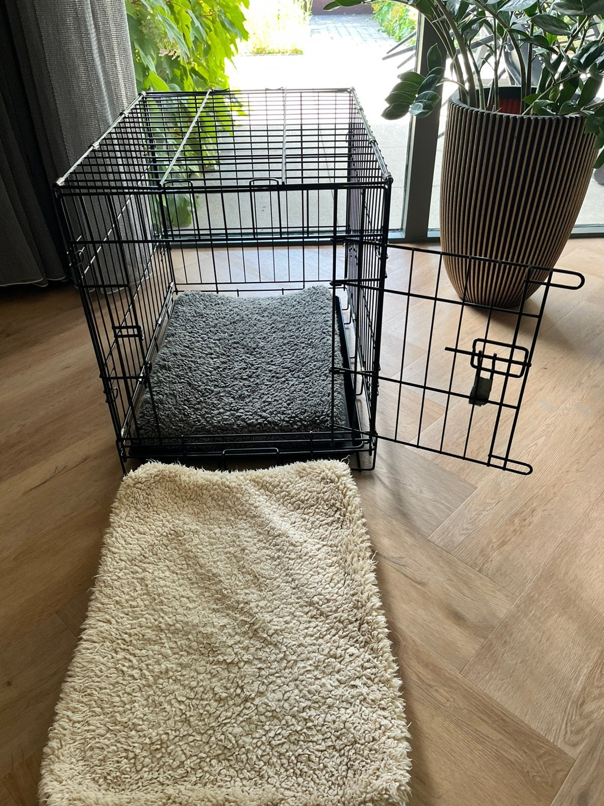 Bench hond, met frisse kussens, Dieren en Toebehoren, Hondenbenches, Ophalen, Gebruikt