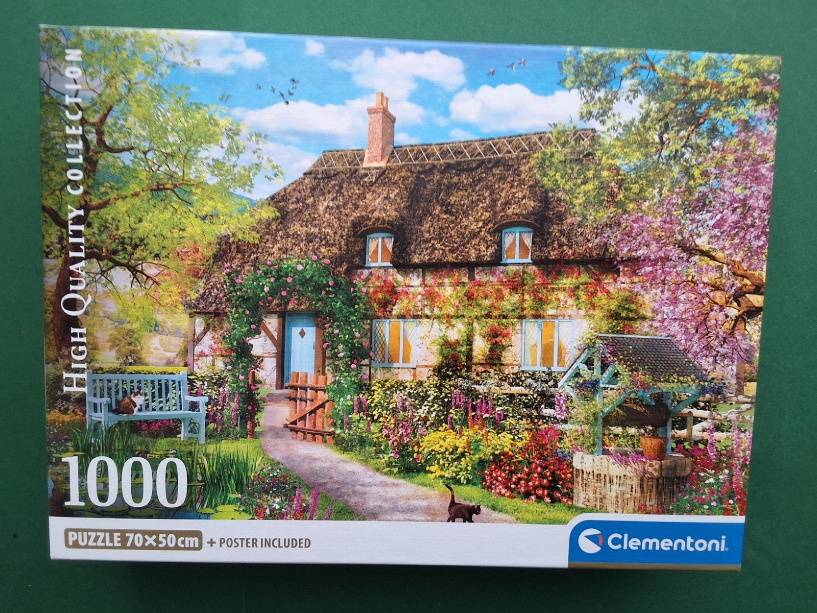 Clementoni puzzels, Ophalen of Verzenden, 500 t/m 1500 stukjes, Zo goed als nieuw, Legpuzzel