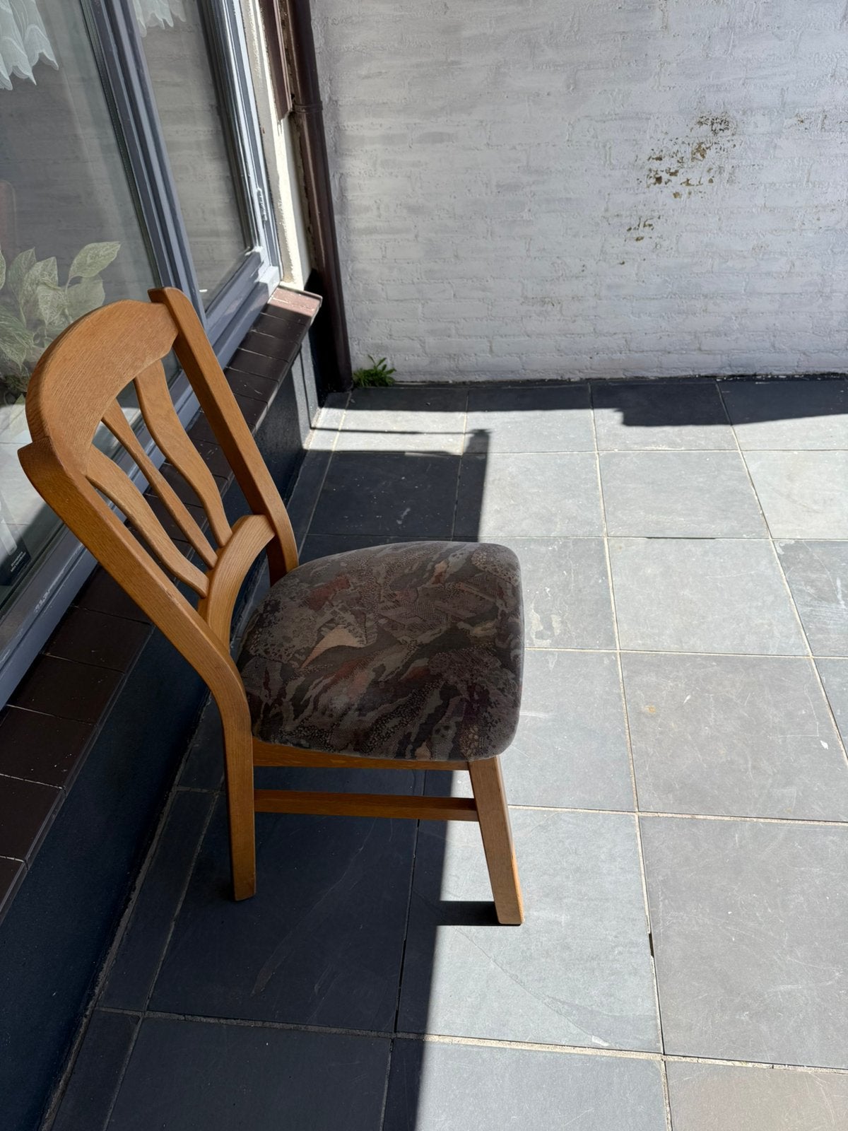 4 stoelen, Huis en Inrichting, Stoelen, Ophalen, Zo goed als nieuw