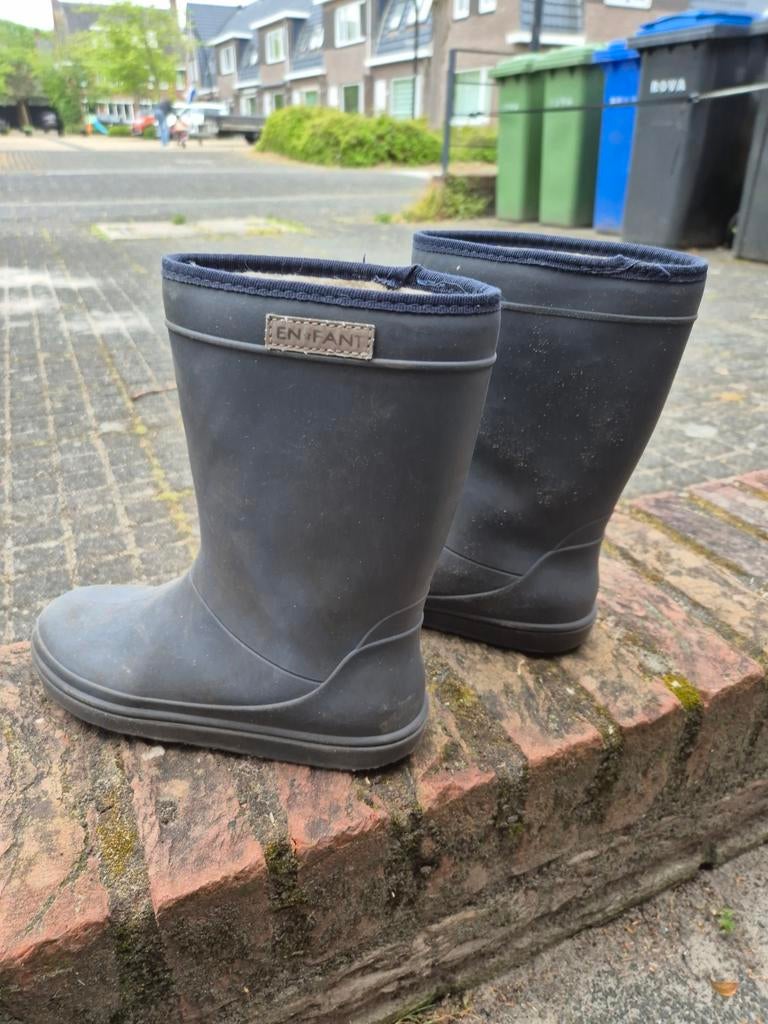 EN FANT winterlaarzen donkerblauw, warme voering, maat 33, Kinderen en Baby's, Kinderkleding | Schoenen en Sokken, EN FANT, Gebruikt