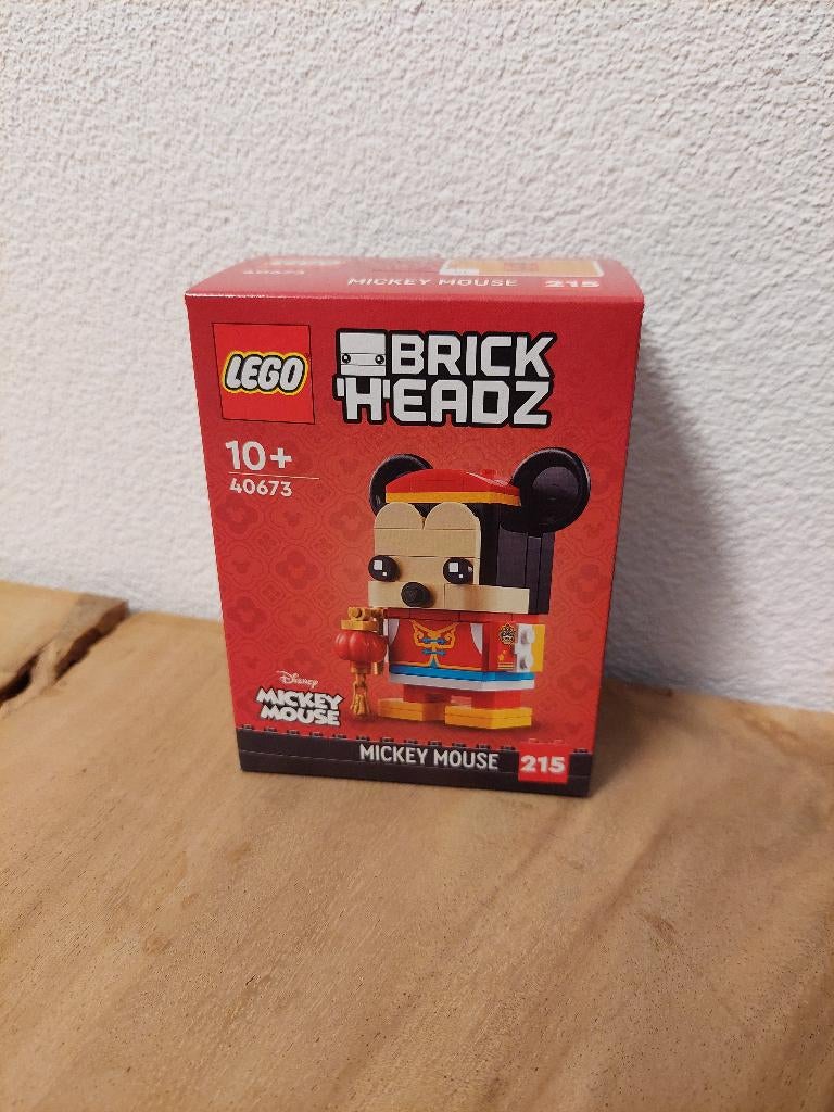 Lego Disney Brickheadz 40673 Mickey Mouse Lentefestival, Lego, Lego, BrickHeadz, Lego