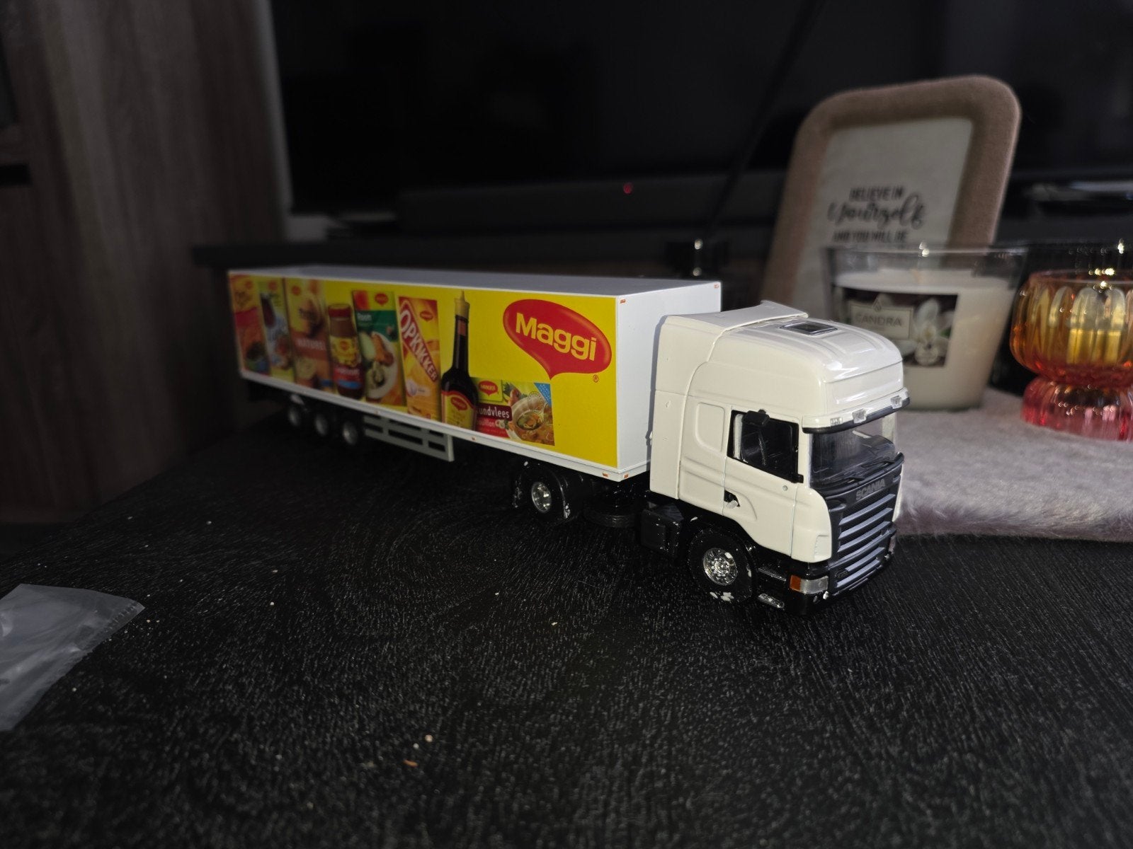 lion toys vrachtwagen, Ophalen of Verzenden, Zo goed als nieuw, Bus of Vrachtwagen, Lion Toys