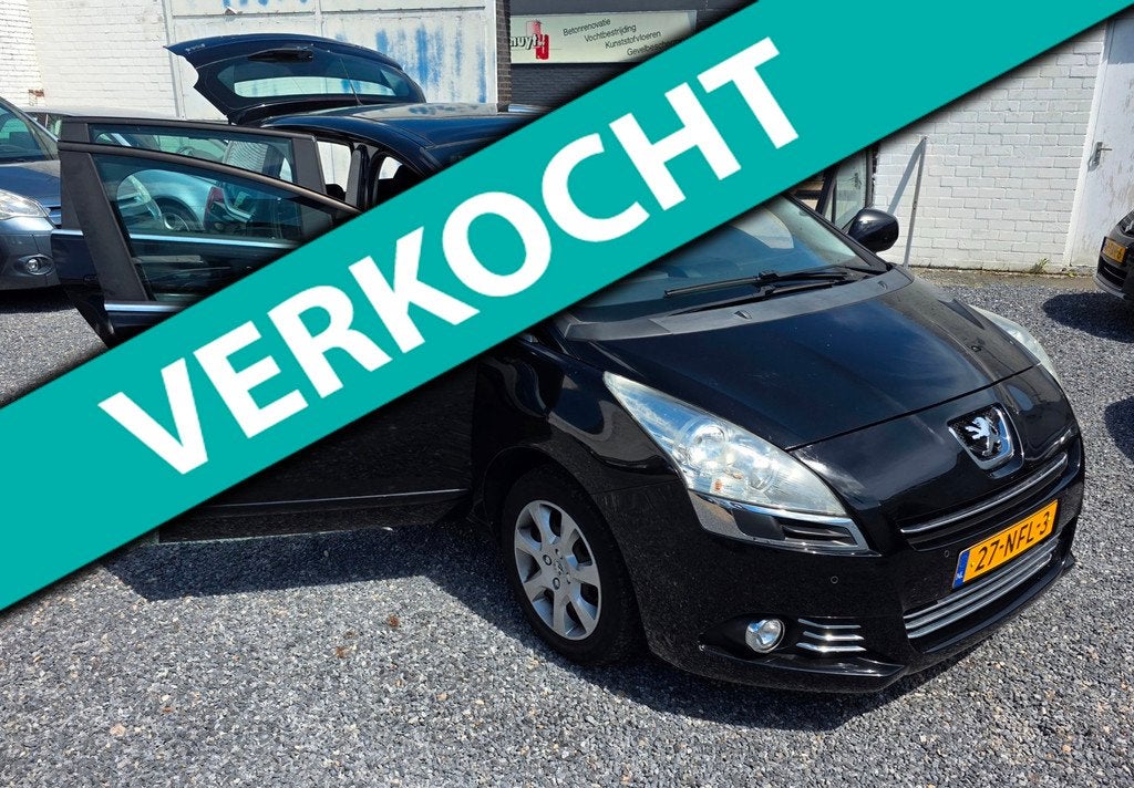 Peugeot 5008 1.6 VTi ST 7personen nwe apk netjes, Auto's, Peugeot, Bedrijf, Te koop, ABS, Airbags, Airconditioning, Automatische klimaatregeling