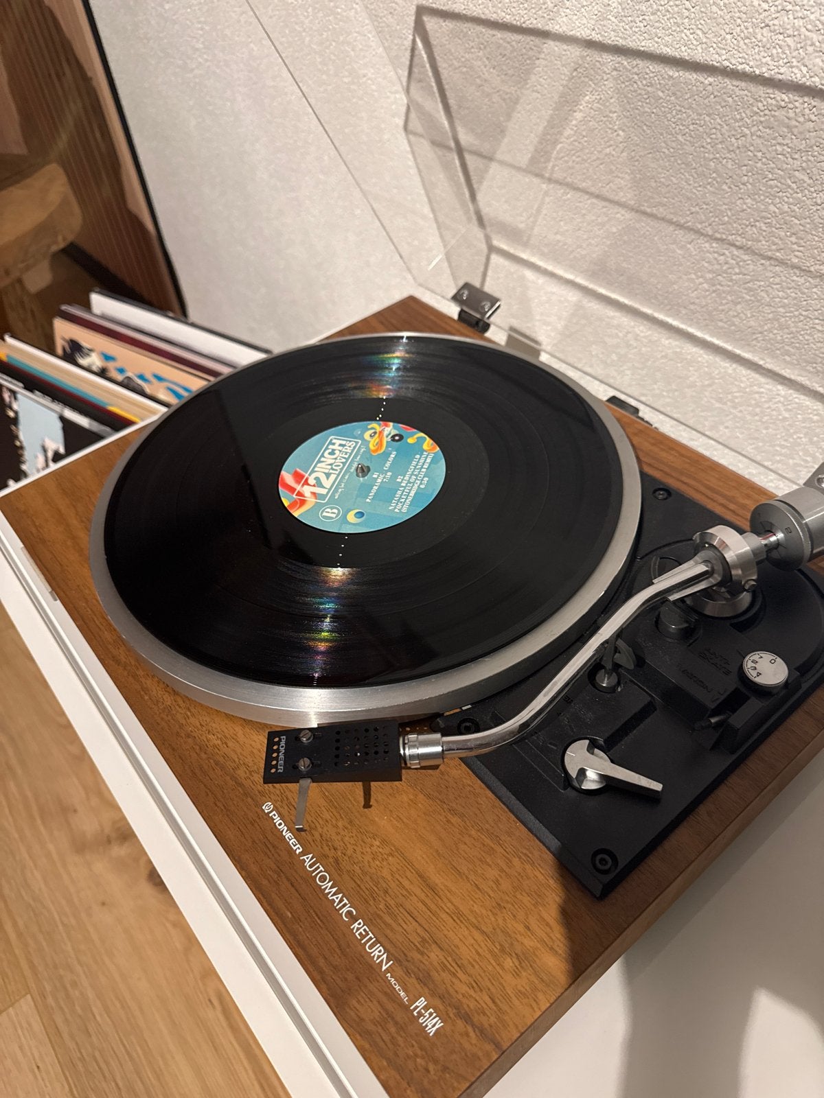 Pioneer PL-514X Automatische Return Platenspeler, Ophalen, Gebruikt, Automatisch, Pioneer