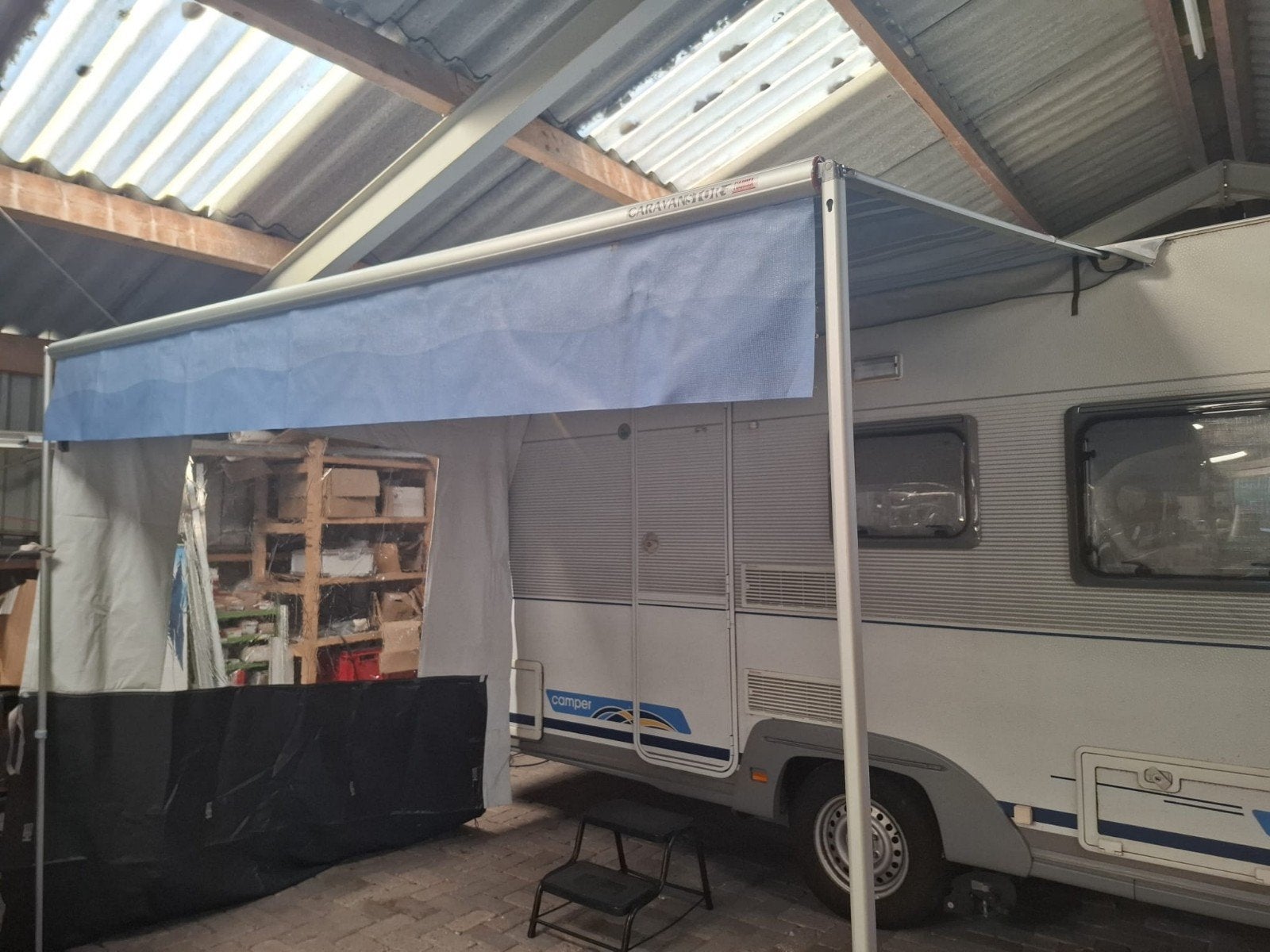 Caravanstore 07  Fiamma   310 zakluifel, Ophalen, Gebruikt