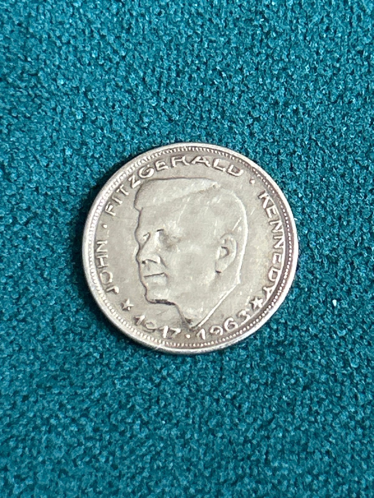 Kennedy 14k Goud 1,61 gram, Ophalen of Verzenden, Noord-Amerika, Losse munt, Goud