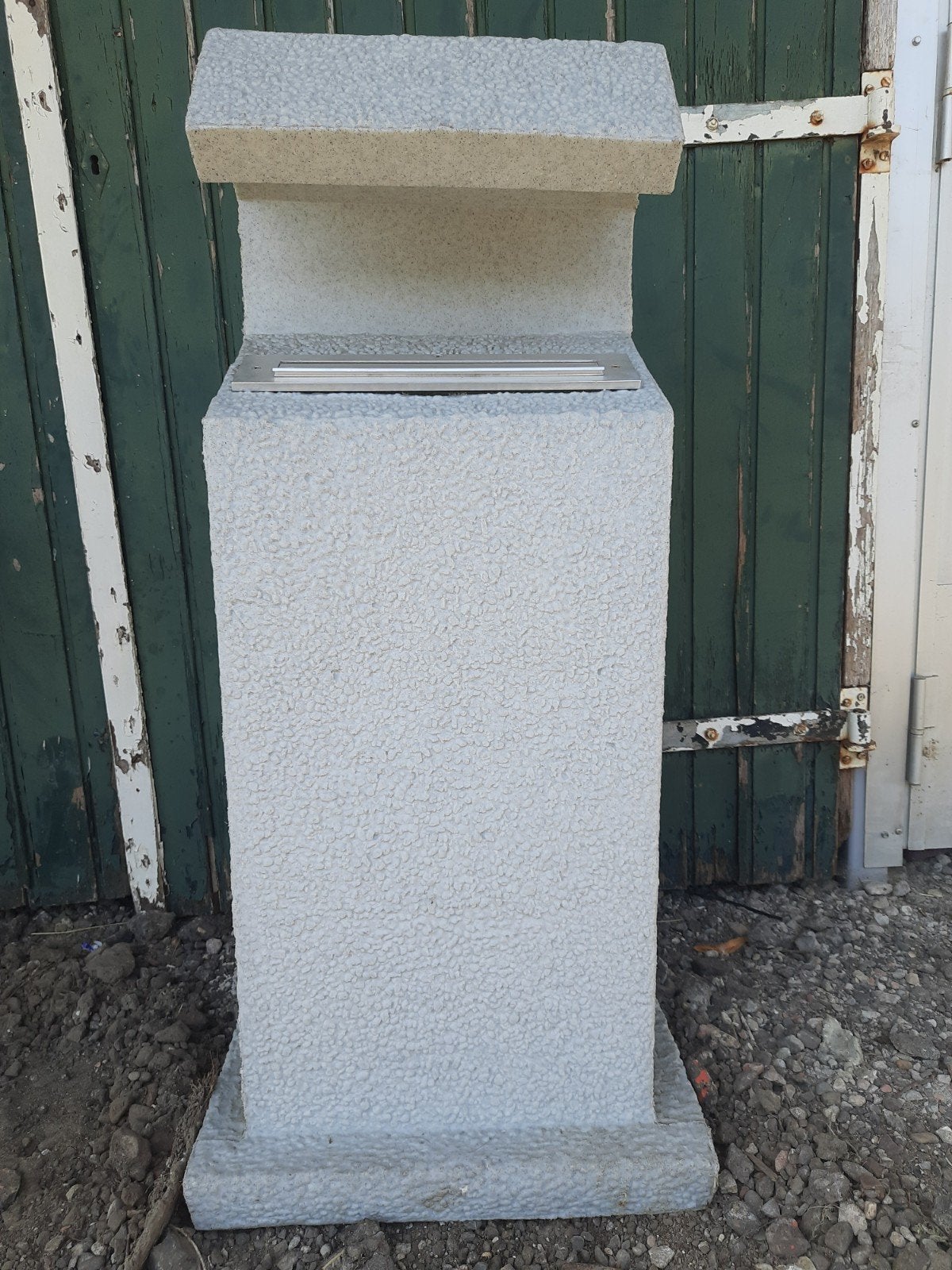 Brievenbus, Tuin en Terras, Brievenbussen, Ophalen, Kunststof, Gebruikt, Staande brievenbus