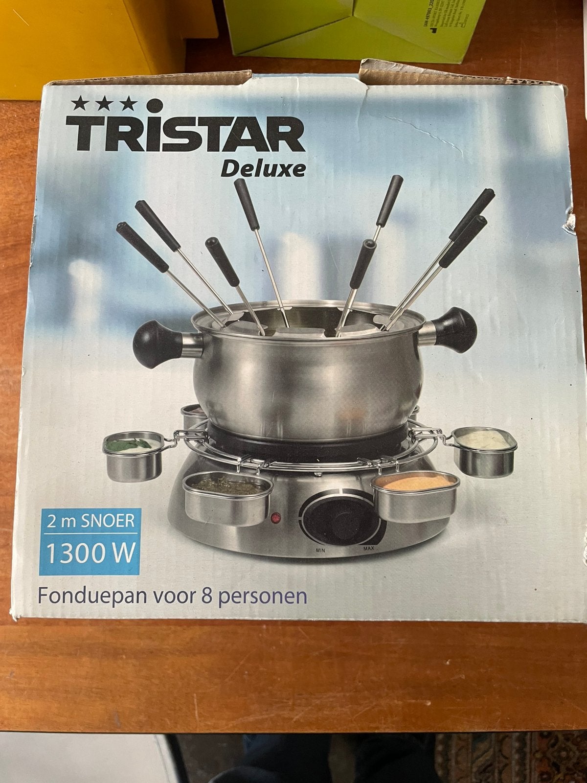 Fonduepan voor 8 personen/Tristar, Ophalen of Verzenden, Gebruikt, Elektrisch, Fondueset