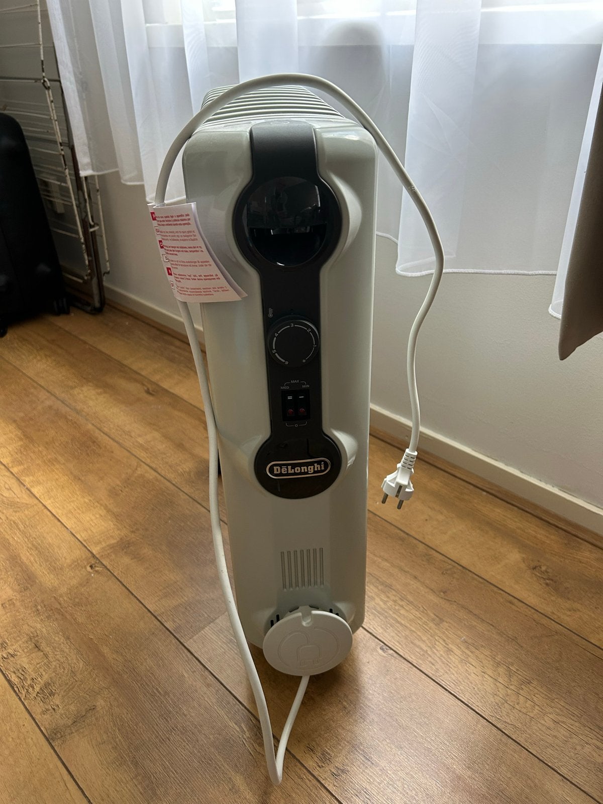 De'Longhi TRRS1225 Oliegevulde Radiator, Radiator, Ophalen of Verzenden, Zo goed als nieuw, 60 tot 150 cm