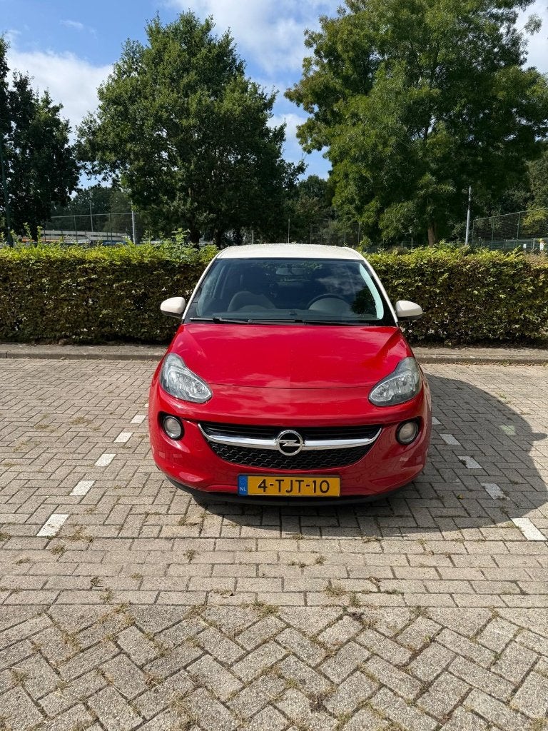 Opel ADAM 1.2 Ecoflex Start&stop 3DRS 2014 Rood, Voorwielaandrijving, 40 €/maand, 4 cilinders, 4 stoelen