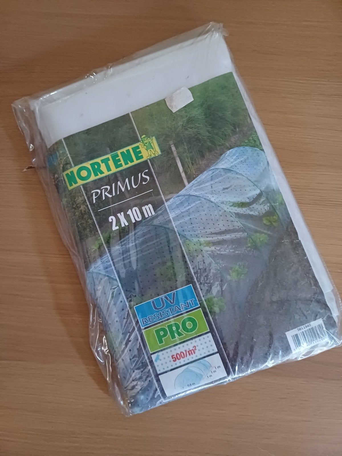 Nortene Primus Tunnelkas 2x10m UV-bestendig, Overige materialen, Ophalen of Verzenden, Plastic, Kweekkas