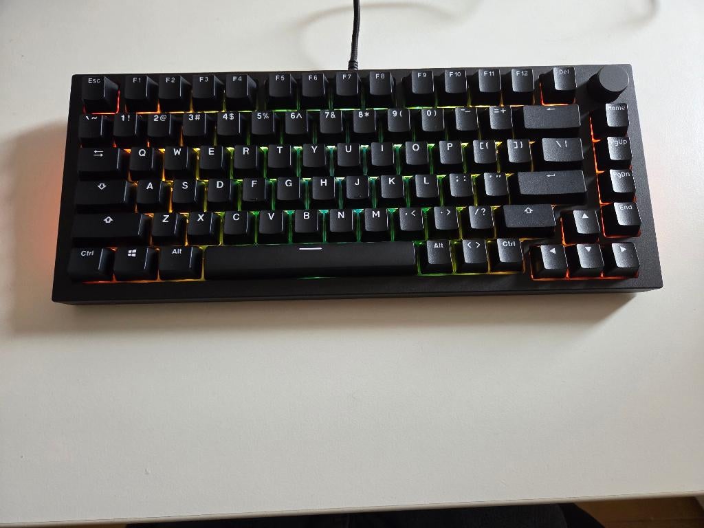 Glorious Gmmk Pro mechanisch gaming toetsenbord, Computers en Software, Toetsenborden, Zo goed als nieuw, Qwerty, Gaming toetsenbord