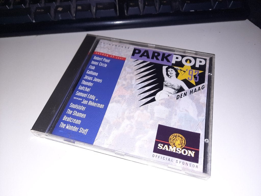 CD PROMO Parkpop '93 Den Haag, Ophalen, Zo goed als nieuw, Pop