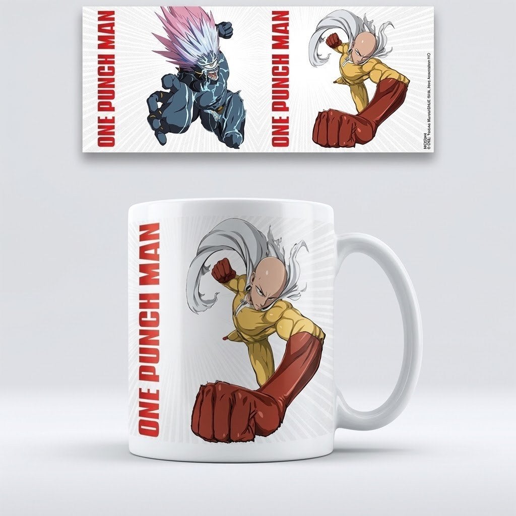 Partij One punch man keramische mokken, NHP International, Ophalen of Verzenden, Info@nhp-international.com, Nieuw