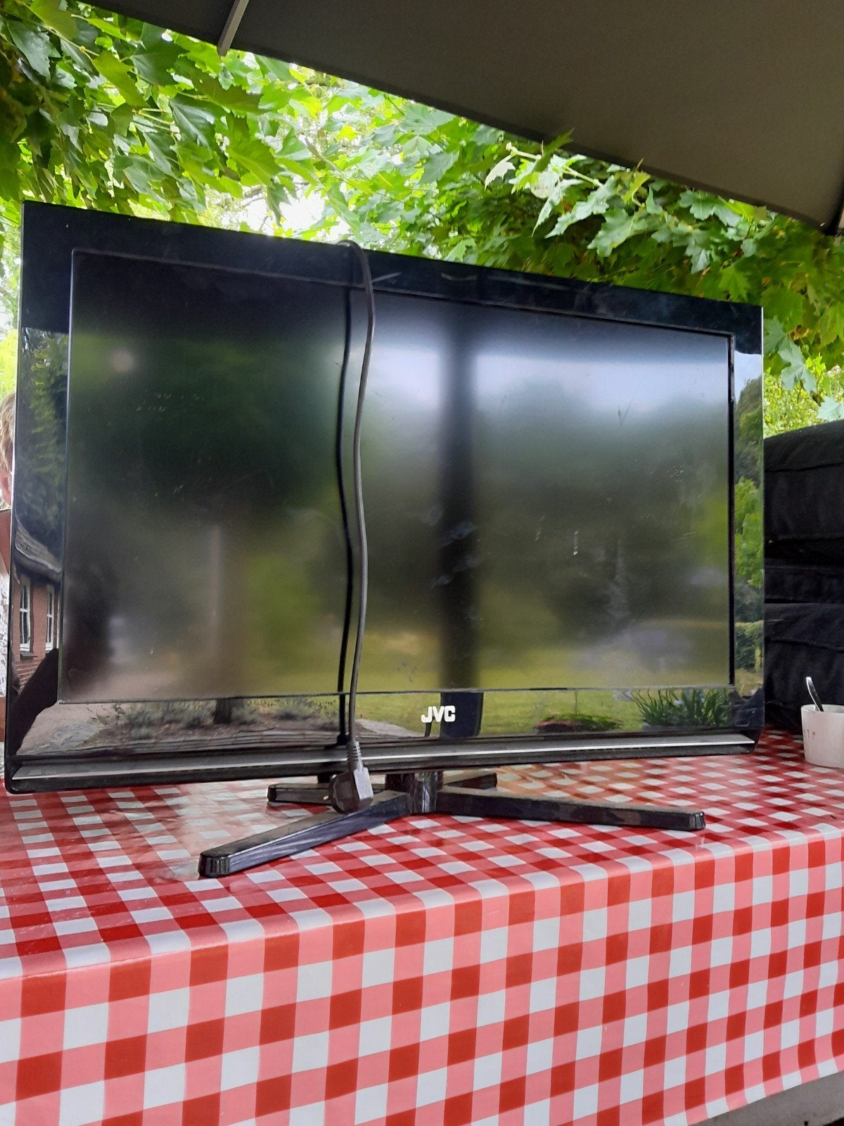 tv van jvc, Audio, Tv en Foto, Televisies, Ophalen, Gebruikt, 50 Hz, Overige merken