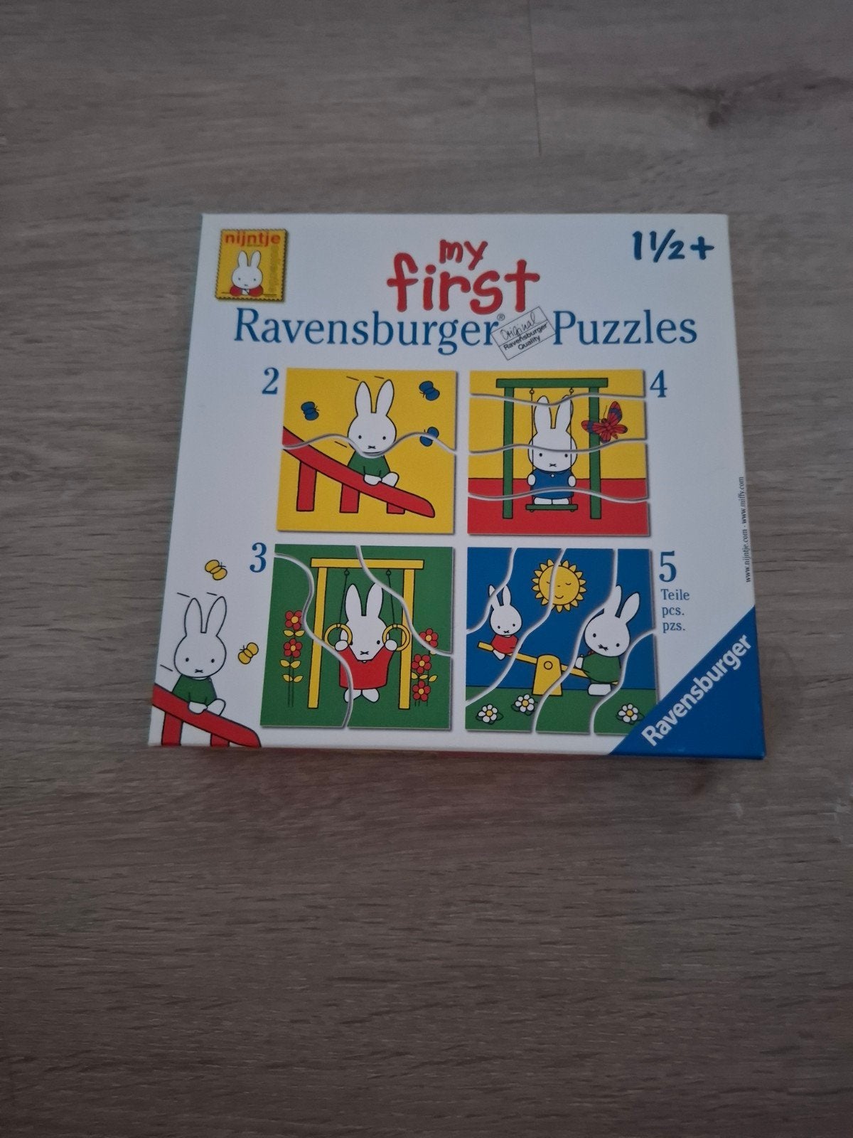 Nijntje puzzel, Ophalen, Minder dan 500 stukjes, Zo goed als nieuw, Legpuzzel