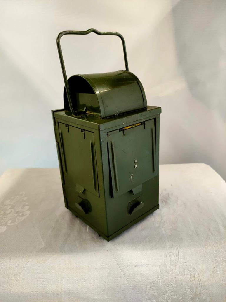 Belgische seinlamp., Ophalen of Verzenden, Landmacht, Overige gebieden